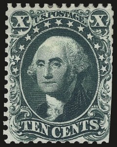 Sale 976, Lot 1290, 1875 Reprint of 1857-60 Issue (Scott 40-47)