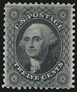 Sale 976, Lot 1293, 1875 Reprint of 1857-60 Issue (Scott 40-47)