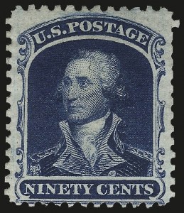 Sale 976, Lot 1300, 1875 Reprint of 1857-60 Issue (Scott 40-47)