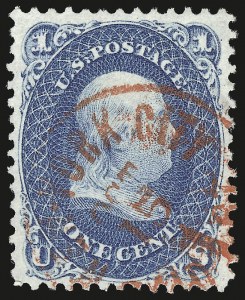 Sale 976, Lot 1306, 1861-66 Issue (Scott 56-67b)