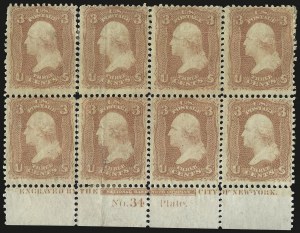 Sale 976, Lot 1316, 1861-66 Issue (Scott 56-67b)