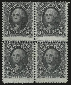 Sale 976, Lot 1330, 1861-66 Issue (Scott 68-70c)