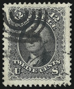 Sale 976, Lot 1331, 1861-66 Issue (Scott 68-70c)