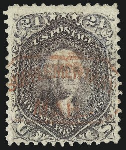 Sale 976, Lot 1340, 1861-66 Issue (Scott 68-70c)