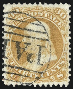 Sale 976, Lot 1348, 1861-66 Issue (Scott 71-78b)