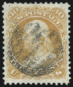 Sale 976, Lot 1349, 1861-66 Issue (Scott 71-78b)