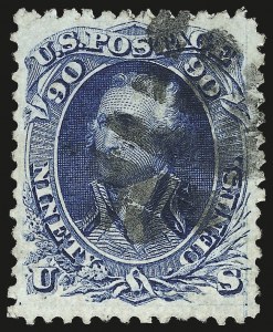 Sale 976, Lot 1354, 1861-66 Issue (Scott 71-78b)