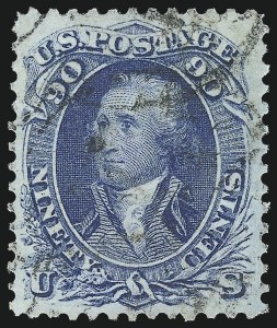 Sale 976, Lot 1355, 1861-66 Issue (Scott 71-78b)