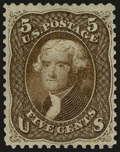 Sale 976, Lot 1361, 1861-66 Issue (Scott 71-78b)