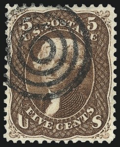 Sale 976, Lot 1363, 1861-66 Issue (Scott 71-78b)