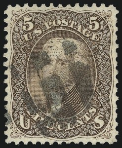 Sale 976, Lot 1366, 1861-66 Issue (Scott 71-78b)