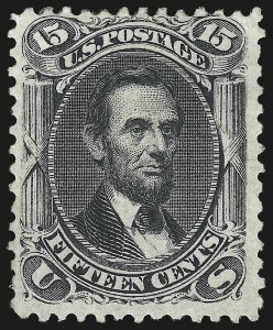 Sale 976, Lot 1370, 1861-66 Issue (Scott 71-78b)