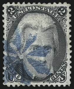 Sale 976, Lot 1400, 1867-68 Grilled Issue (E Grill - Scott 86-91)
