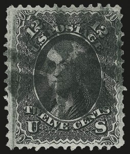 Sale 976, Lot 1418, 1867-68 Grilled Issue (F Grill - Scott 92-101)