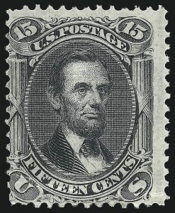 Sale 976, Lot 1419, 1867-68 Grilled Issue (F Grill - Scott 92-101)