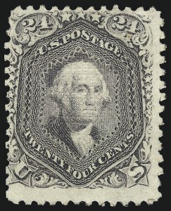 Sale 976, Lot 1422, 1867-68 Grilled Issue (F Grill - Scott 92-101)