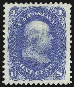Sale 976, Lot 1430, 1875 Re-Issue of 1861-66 Issue (Scott 102-111)