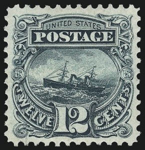 Sale 976, Lot 1495, 1875 Re-Issue of 1869 Pictorial Issue (Scott 123-133a)