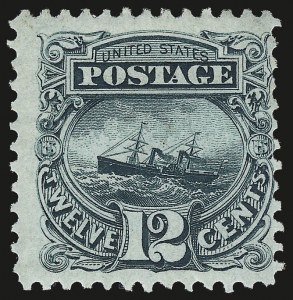 Sale 976, Lot 1497, 1875 Re-Issue of 1869 Pictorial Issue (Scott 123-133a)