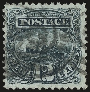 Sale 976, Lot 1500, 1875 Re-Issue of 1869 Pictorial Issue (Scott 123-133a)