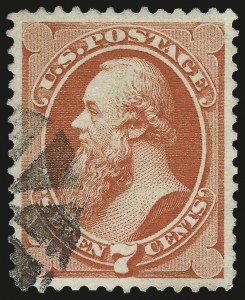 Sale 976, Lot 1526, 1870-71 National Bank Note Co. Grilled Issue (Scott 134-144)