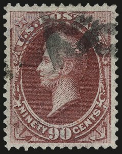 Sale 976, Lot 1547, 1870-71 National Bank Note Co. Grilled Issue (Scott 134-144)