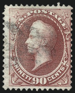 Sale 976, Lot 1548, 1870-71 National Bank Note Co. Grilled Issue (Scott 134-144)