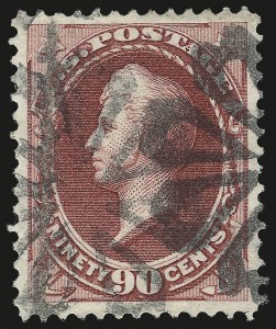 Sale 976, Lot 1578, 1870-71 National Bank Note Co. Ungrilled Issue (Scott 145-155)