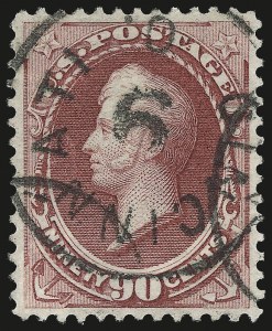Sale 976, Lot 1581, 1870-71 National Bank Note Co. Ungrilled Issue (Scott 145-155)