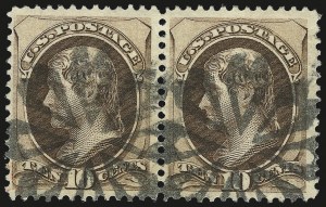 Sale 976, Lot 1582, 1873 Continental Bank Note Co. Issue (Scott 156-166)