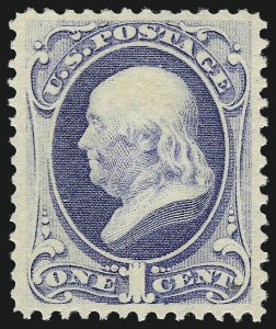 Sale 976, Lot 1603, 1875-79 Continental and American Bank Note Co. Issues (Scott 178-191)