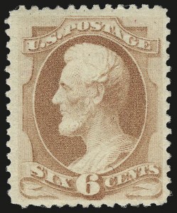 Sale 976, Lot 1609, 1875-79 Continental and American Bank Note Co. Issues (Scott 178-191)