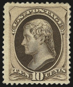 Sale 976, Lot 1611, 1875-79 Continental and American Bank Note Co. Issues (Scott 178-191)