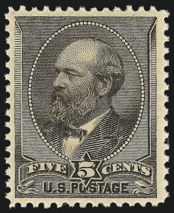 Sale 976, Lot 1619, 1881-87 American Bank Note Co. Issues (Scott 205-218)