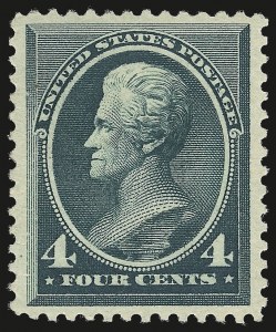 Sale 976, Lot 1627, 1881-87 American Bank Note Co. Issues (Scott 205-218)