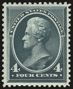 Sale 976, Lot 1629, 1881-87 American Bank Note Co. Issues (Scott 205-218)
