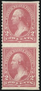 Sale 976, Lot 1727, 1894 Unwatermarked Bureau Issue (Scott 246-263)