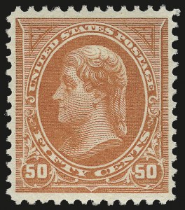 Sale Number 976, Lot Number 1739, 1894 Unwatermarked Bureau Issue (Scott 246-263)