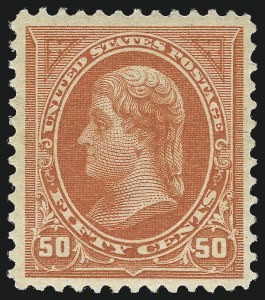 Sale 976, Lot 1742, 1894 Unwatermarked Bureau Issue (Scott 246-263)