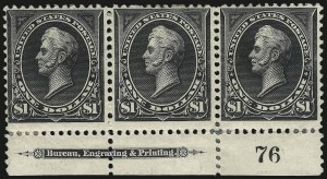 Sale 976, Lot 1748, 1894 Unwatermarked Bureau Issue (Scott 246-263)