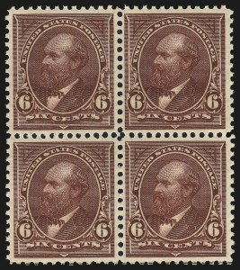 Sale 976, Lot 1766, 1895 Watermarked Bureau Issue (Scott 264-278)