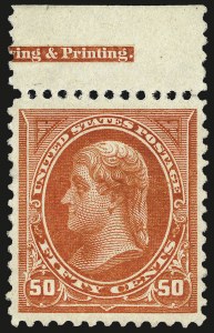 Sale 976, Lot 1778, 1895 Watermarked Bureau Issue (Scott 264-278)