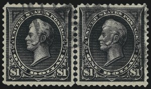 Sale 976, Lot 1786, 1895 Watermarked Bureau Issue (Scott 264-278)