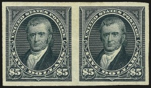 Sale 976, Lot 1803, 1895 Watermarked Bureau Issue (Scott 264-278)