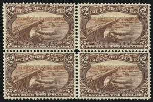 Sale 976, Lot 1833, 1898 Trans-Mississippi Issue (Scott 285-293)