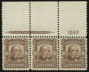 Sale 976, Lot 1862, 1902-08 Issues (Scott 300-313)