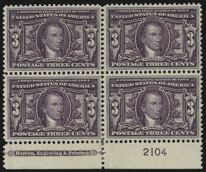 Sale 976, Lot 1905, 1904 Louisiana Purchase, Jamestown Issues (Scott 323-330)