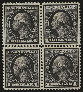 Sale 976, Lot 1921, 1908-10 Washington-Franklin Issues (Scott 331-356)