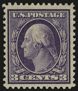 Sale 976, Lot 1942, 1909 Bluish Paper Issue (Scott 357-366)