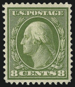 Sale 976, Lot 1948, 1909 Bluish Paper Issue (Scott 357-366)